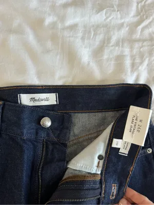 Madewell Women’s The Vintage Flare Jean NWT US 26 Petite Dark Wash Cotton thumbnail 11