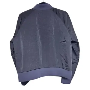 Lululemon Non-Stop Bomber Jacket Reversible Black Women's Size‎ 12 thumbnail 2
