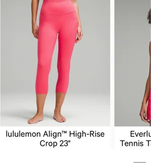 Lululemon Align Leggings Pink thumbnail 3