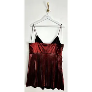 Retrofête Lumi Dress in Red Size XX-Large thumbnail 8
