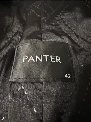 Panter Classic Black Women's Button-Front Single-Breasted Overcoat - Size 42 (M) thumbnail 11