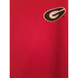 NCAA Women's Juniors Shirt Georgia Bulldogs Activewear Size Large Red Black thumbnail 3