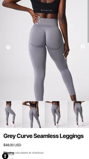 NVGTN Leggings Grey thumbnail 2