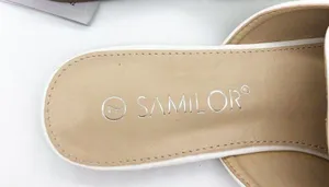 NWT Samilor White Bow Mule Sandal Flats Size 7 Bridal Round Toe Comfort thumbnail 5