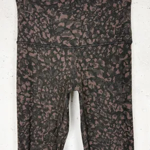 Lululemon Align Pants II 25" Wild Thing Camo Brown Earth Multi Yoga Size 4 thumbnail 6