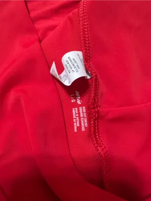 Aerie High Cut Cheeky Red Bikini Bottoms thumbnail 3