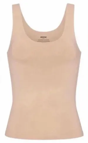 SKIMS Soft Smoothing Seamless Tank Top Shirt Pullover Beige Scoop Neck Tank Top thumbnail 1