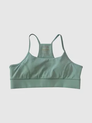 Vans blue/gray MTE Crosspath Strappy Sports Bra-size medium Has padding, excellent condition Bust: armpit to armpit 16-18 inches thumbnail 3