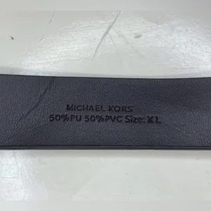 Michael Kors Women’s Dark Brown Belt with Gold Buckle‎ Size XL thumbnail 6