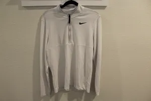 White Nike Quarter-Zip thumbnail 2