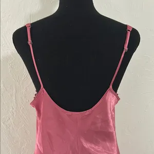Morgan Taylor Pink Silky Nightgown thumbnail 4