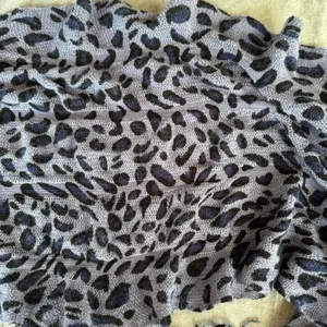 Blue and Purple Leopard Print‎ Scarf thumbnail 3