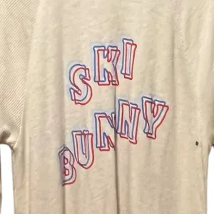 Aerie Ski Bunny NWT Real Soft Waffle Knit Thermal‎ Long Sleeve top Size Medium thumbnail 5