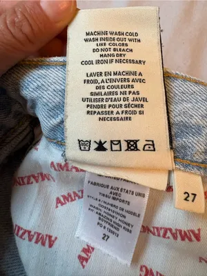 Alice + Olivia Amazing High Rise Boyfriend Jeans 27 Distressed Light Wash thumbnail 6