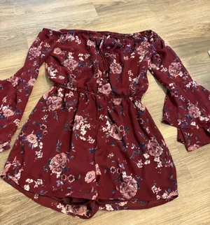 Rue 21 Romper Floral thumbnail 1