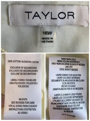 Taylor Maxi Dress 16W Yellow Floral Cotton Lace Smocked Waist NWT Cottagecore thumbnail 12