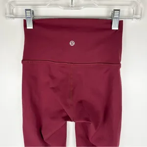 Lululemon Wunder Under Hi-Rise Tight 28” in Ruby Wine thumbnail 9