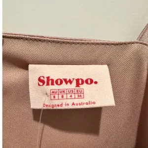 NWT Showpo Treasuring You‎ Dress Mocha Satin US 4 Bridesmaid Formal thumbnail 4