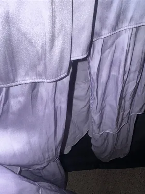 Astr Lavender Tiered Satin Maxi Dress thumbnail 3