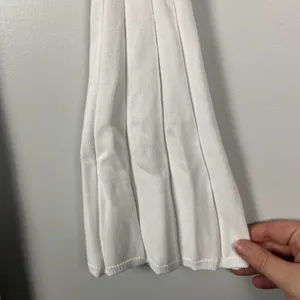New Meshki Mabel Long Sleeve Knit Maxi Dress white size small thumbnail 5