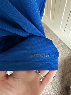 adidas Royal Blue Half-Zip Training Top thumbnail 5