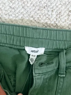 Aerie Skirt Mini Cargo High-Waisted Extra Small thumbnail 3