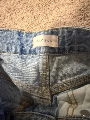 Low rise pacsun size 23 jeans light wash thumbnail 3