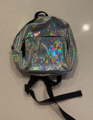 Vspink holographic mini backpack thumbnail 1