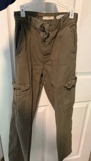 Olive Green Cargo Pants 00 /tall thumbnail 1