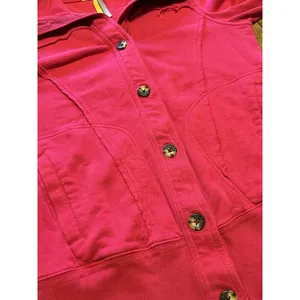 Lole Pink Hooded‎ Zip Up Moisture Wicking Jacket Size Large Athletic Preppy City thumbnail 8