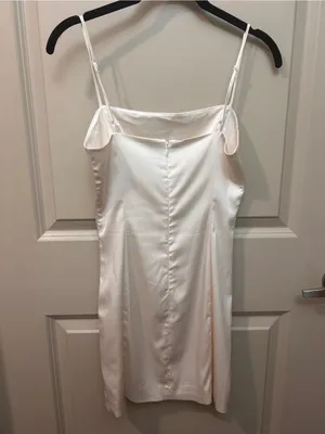 Aritzia Shimmer Dress Light Birch thumbnail 3