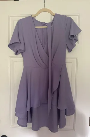 Purple Mini Dress thumbnail 3