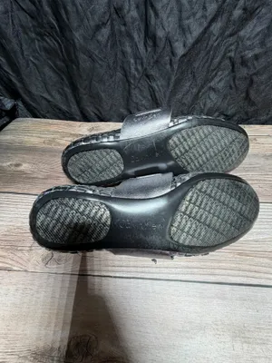 Calvin Klein Women's Woven Mary Jane Flats Gray Metallic Comfort Shoes Size 8M thumbnail 3