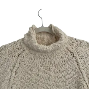 Moth Anthropologie Juliette Cream Turtleneck Chunky Knit Sweater Womens‎ XS thumbnail 3
