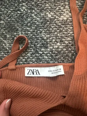 Brown ZARA Top thumbnail 2