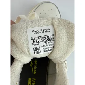 Reebok CLUB MEMT Women's Cream White Leather Lace Up Low Top Sneakers Shoes Sz 8 thumbnail 8