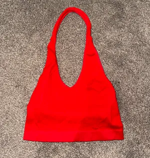 Urban Outfitters Red Halter Top thumbnail 1