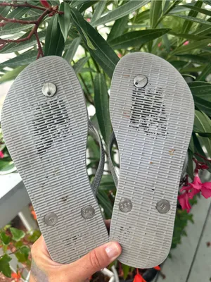 Havaianas Swarovski Crystal Slim Prism Sandals $42 MSRP thumbnail 5