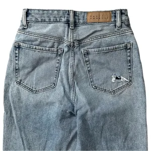 PacSun 90's Boyfriend High Rise Distressed Jeans Blue Size 26 thumbnail 4