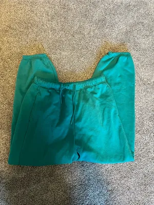 Old Navy Teal Green Women's Jogger Sweatpants thumbnail 2