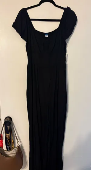 Old Navy Jumpsuit Black Sleeveless thumbnail 1
