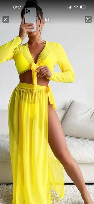 Swimwear Yellow Size L thumbnail 3
