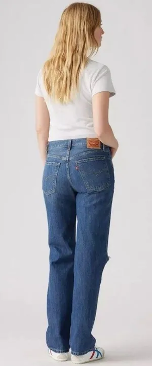 Levi’s Low Pro Straight Medium Wash Denim Jeans size 25 thumbnail 2