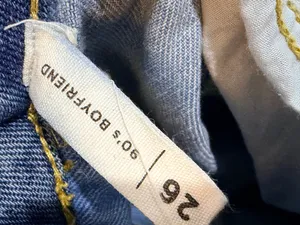 PacSun Two-Tone 90s Boyfriend Jeans Size 26 thumbnail 6