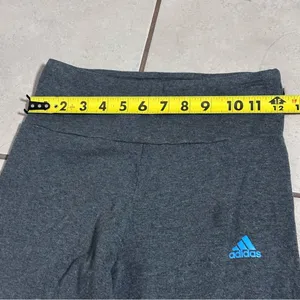 Adidas Women Gray Activewear Linear Logo Leggings size Small.‎ thumbnail 7