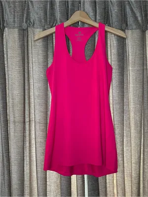 90 Degree By Reflex Vibrant Pink Racerback Active Tank Size Medium thumbnail 3