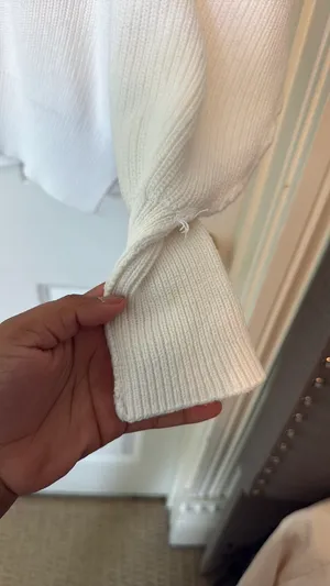 White aerie sweater thumbnail 3