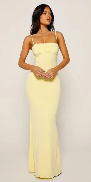 Amazon Dress - Baby Yellow XS thumbnail 3