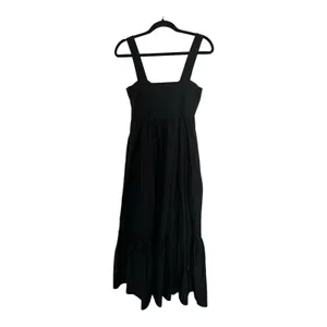 NWT A.L.C. Lilah II Cotton Midi Dress Black - Size 4 (Original Price $495) thumbnail 8