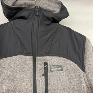Avalanche Alterra Fleece Jacket Womens Size Medium M Gray Hooded Full Zip thumbnail 2